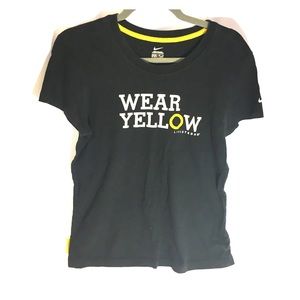 Girls Nike Livestrong Tee Shirt